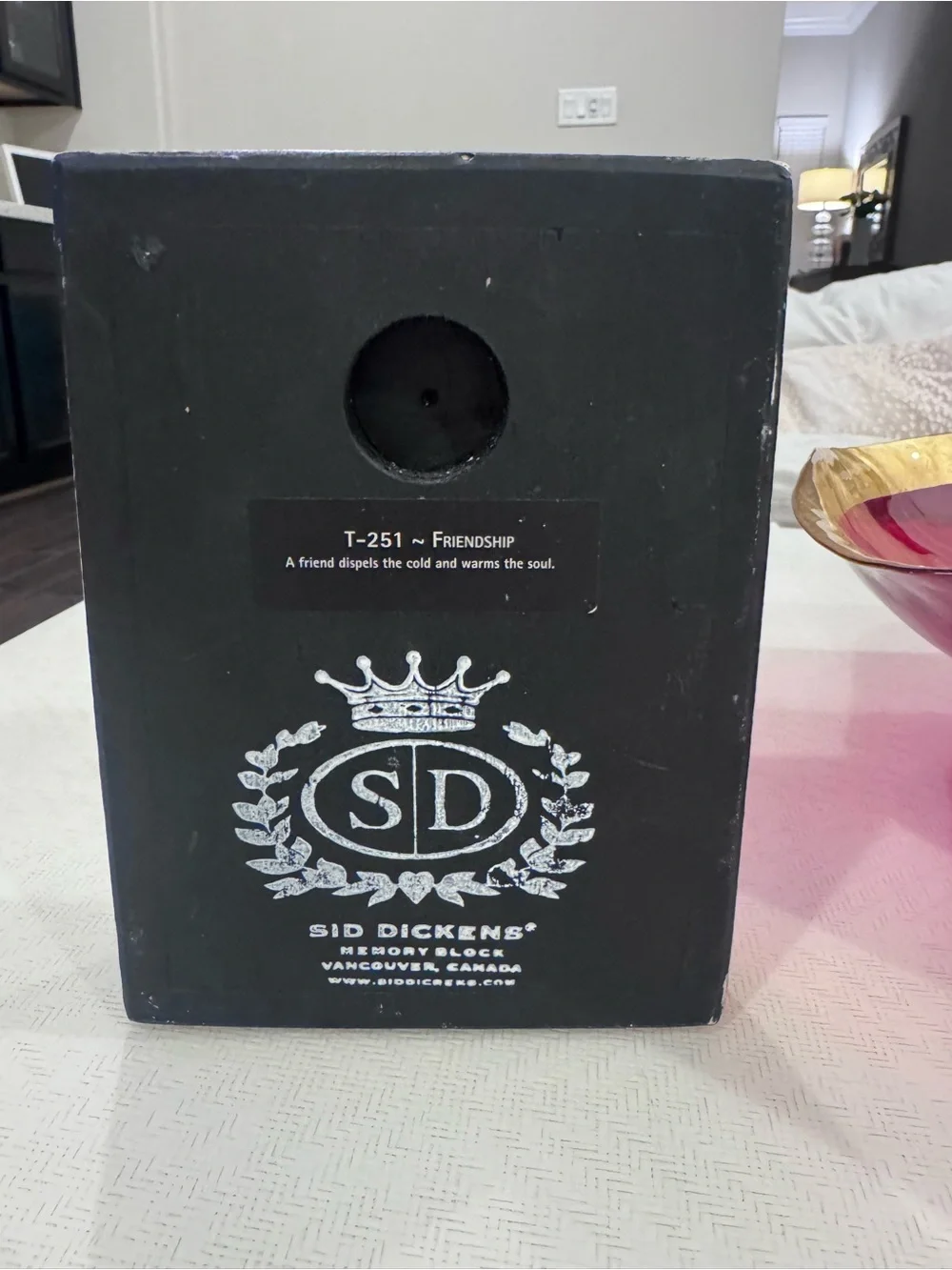 Sid Dickens T-251 Friendship Decorative Memory Block